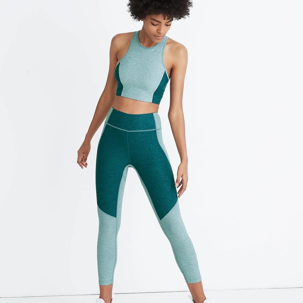 Madewell x Outdoor Voices SET Size S -  3/4 Warmup Leggings and Athena Crop Top
